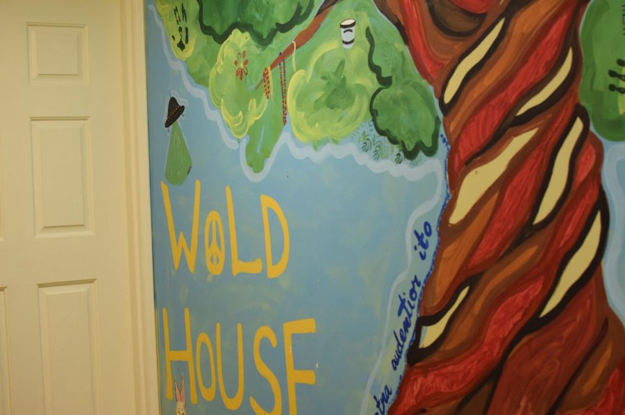 Wold art displayed at Wold Minerva House. Photo by Alex Appel. 
