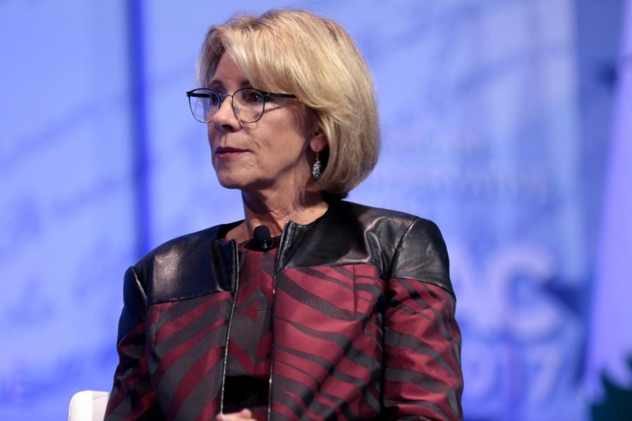 U.S. Secretary of Education Betsy DeVos
