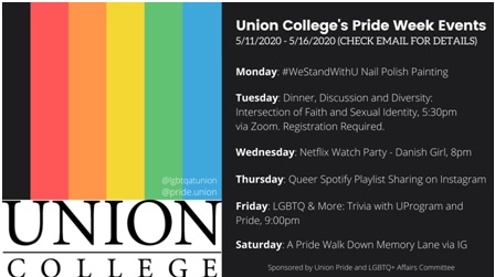 Virtual Union Pride Week