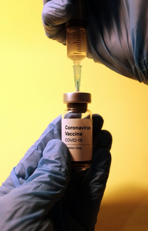 COVID-19 vaccine stock shot