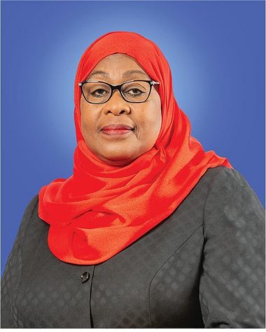 President Samia Suluhu Hasssan of Tanzania