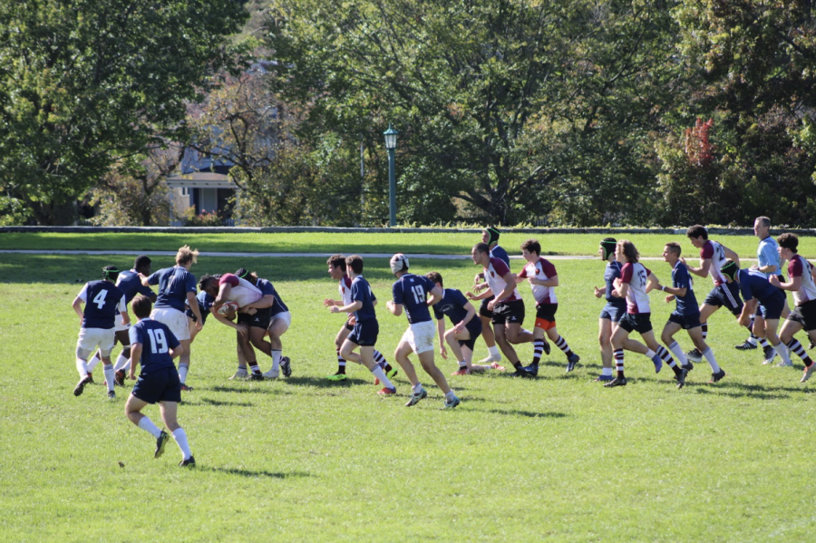 Rugby team swept after accident breaks lineup