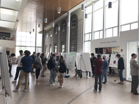 Union students across diverse majors present their undergraduate research during Homecoming