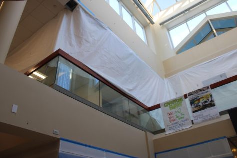 Upperclass dining hall view from the first floor. It is unknown when the dining hall will reopen.