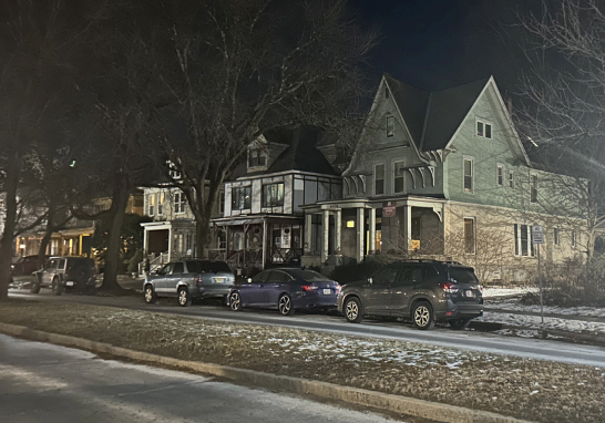 Seward Place, where most of Unions current theme houses are located. 