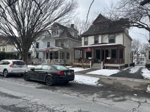 Two current theme houses on Seward street, Maker and Dance Houses. These buildings will no longer be theme houses next year. 