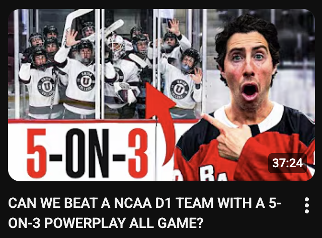 Who’s Better? Three Union Hockey Players, or Five BarDown Players?