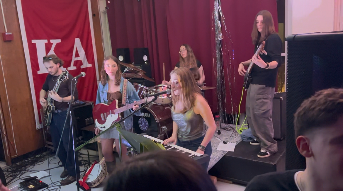 Office hours playing "Don't Start Now" by Dua Lipa