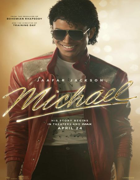 The Michael Jackson movie poster.
